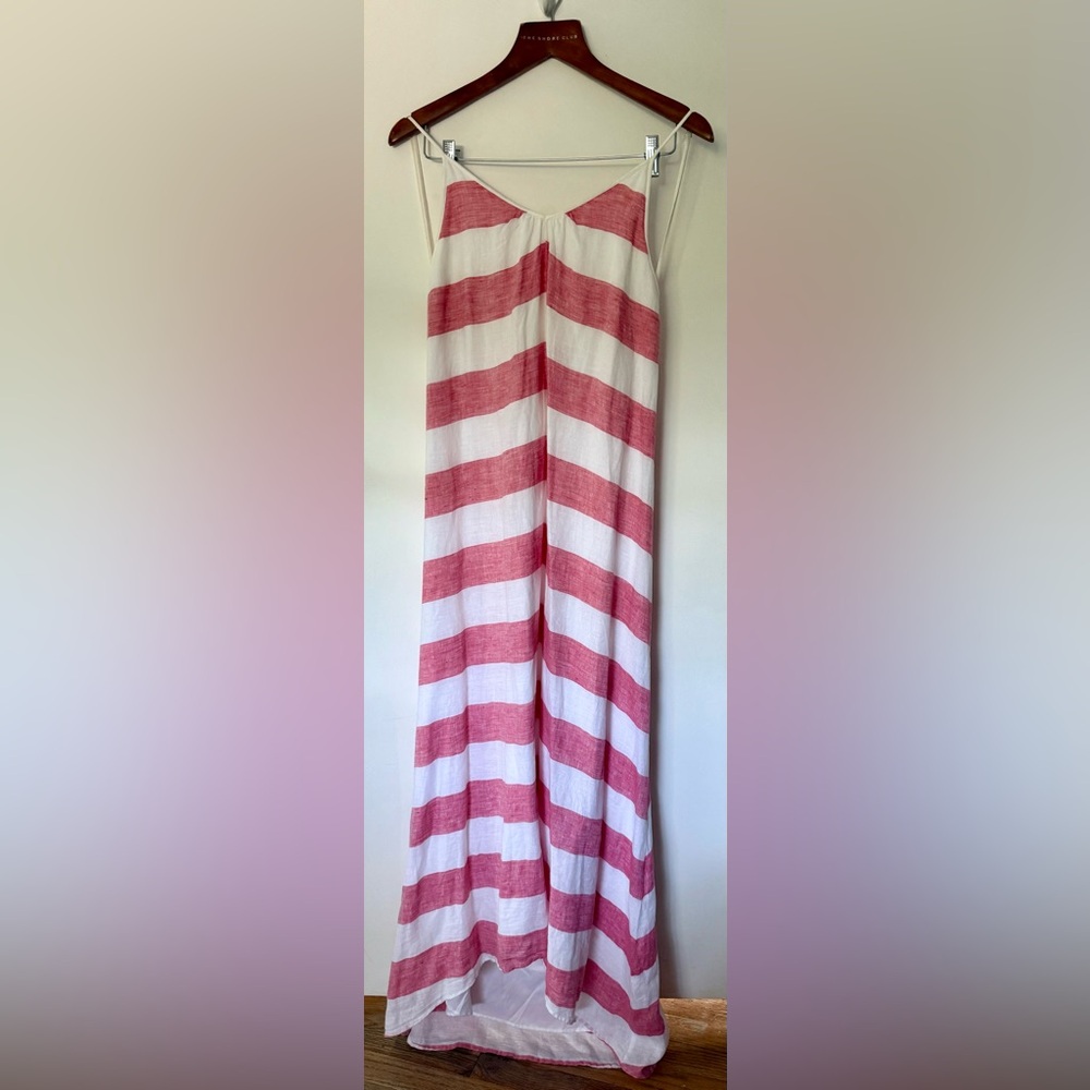 Island Company Original Jacquie Dress 100% Linen Size Small